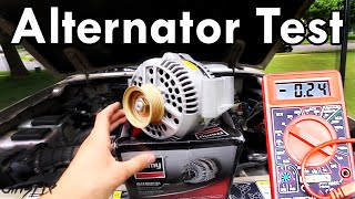 How to Test an Alternator [upl. by Ruomyes]