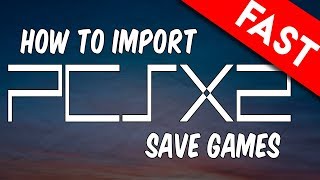 PCSX2 Emulator for PC How to Import Saves to PCSX2 in 2 Minutes The PS2 Emulator [upl. by Hathaway]