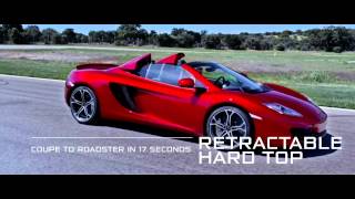 McLaren 12C Spider The Official Launch Film [upl. by Eanrahc873]