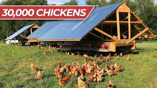 LIVE Tour Joes Farm Pastured Poultry [upl. by Sacrod]