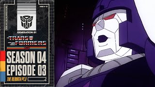 The Rebirth Part 3  Transformers Generation 1  Season 4  E03  Hasbro Pulse [upl. by Aneen]