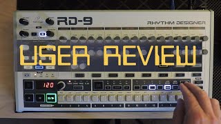 Behringer RD9 User Review Rhythm Designer Analog Drum Machine [upl. by Artep879]