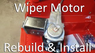 Reassembly 2  Wiper Motor Rebuild and Installation  Roundtail Restoration [upl. by Aneet]