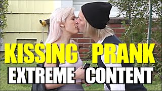 Kissing Prank ★ GONE WRONG ★ OMG ツ [upl. by Nordek]