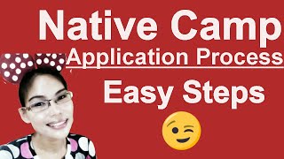 How to apply at Native Camp Full application process [upl. by Cochard]