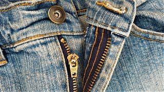 How to repair zipper in jeans [upl. by Nilknarf736]