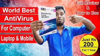 World Best Antivirus Bitdefender Total Security 2023 Full Review  Full Guide How to Install amp Use [upl. by Gulick]