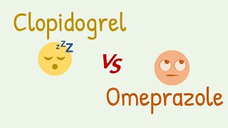 Clopidogrel vs Omeprazole  Drug Interaction [upl. by Emmerie938]