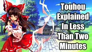 Touhou Explained in Less Than 2 Minutes [upl. by Efar]