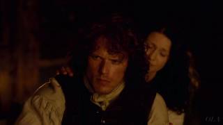 Outlander  Deleted Scene  209 quotThe Spoil of Warquot Claire amp Jamie [upl. by Atteram619]