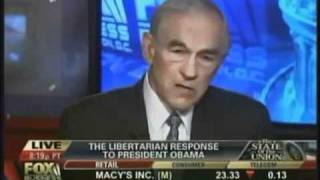 Ron Paul on Eliminating Departments Federal Reserve Welfarism [upl. by Dee]