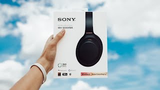 Sony WH1000XM4 Unboxing amp First Impressions [upl. by Aicekat874]