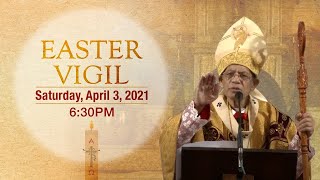 Archdiocese of Bombay  Easter Vigil  April 3 2021 [upl. by Arreyt]