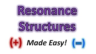 Finding Resonance Structures Made Easy  Part 1  Organic Chemistry [upl. by Ahsiei]