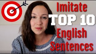 How to Pronounce TOP 10 English Sentences [upl. by Uziel]