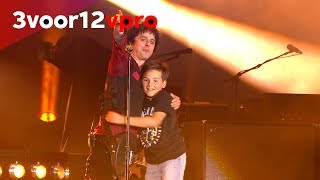 Green Day brings 11 year oldfan out on stage [upl. by Wonacott]