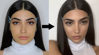 HOW TO SLIM YOUR FACE WITH MAKEUP [upl. by Glinys]