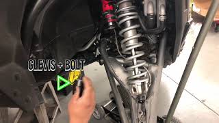 HOW TO Polaris RZR Tie Rod Installation [upl. by Gnoud]