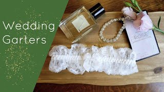 Wedding Garters  Our Favourite Styles [upl. by Occir]