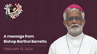 Archdiocese of Bombay  A Message from Bishop Barthol Barretto [upl. by Chrisy]