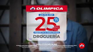 Oferta Droguería Olímpica  15 de julio [upl. by Regdirb984]