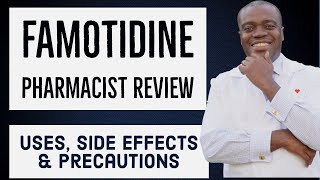 Famotidine Pepcid Uses Side Effects amp Precautions [upl. by Dorene]