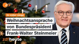 Weihnachtsansprache des Bundespräsidenten [upl. by Plafker904]