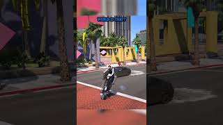 i done a HITMAN job using this CURSED police bike GTA 5 RP [upl. by Oicnecserc]