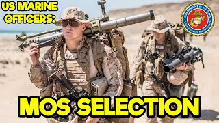 US MARINE OFFICERS MOS SELECTION [upl. by Azaleah152]