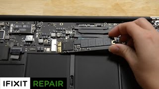 How To Replace the SSD in your MacBook Air 13quot Early 2015 [upl. by Aihtebat254]