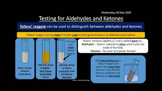 OCR A 612 Carbonyl Compounds REVISION [upl. by Mehala]