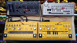 Boutique Acid Session Part 2  Behringer RD6 TD3 amp Roland TB03 SH01A [upl. by Wamsley]