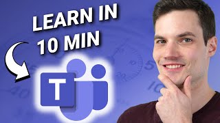 🏫 Microsoft Teams Tutorial in 10 min [upl. by Fatima]