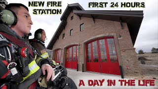 First 24 Hours in a New Fire Station  A Day in the Life [upl. by Zeuqram823]