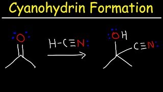 Cyanohydrin Formation Reaction Mechanism [upl. by Lessig519]