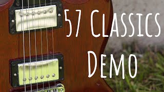 Gibson 57 Classic Pickups Demo No Commentary [upl. by Schonfield]