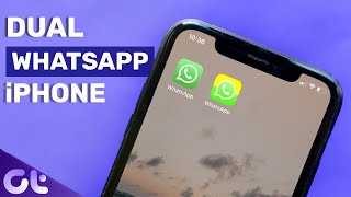 How to Run Dual WhatsApp in Single iPhone  Guiding Tech [upl. by Ellirpa]