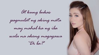 Lyrics At Ang Hirap  Angeline Quinto [upl. by Delly290]