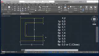 Autodesk AutoCAD How to use Absolute Coordinate System in Autodesk AutoCAD [upl. by Nifled]