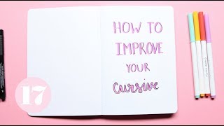 How To Improve Your Cursive  Plan With Me [upl. by Yenitirb]