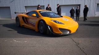 MP412C GT3 debut test [upl. by Aihtnis]