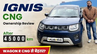 Maruti Ignis CNG Ownership Review [upl. by Gravante]