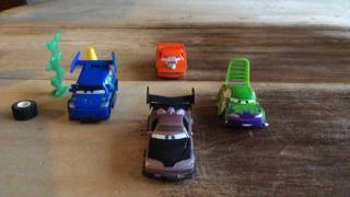 Cars Tuner Scene Stop Motion [upl. by Ynnij449]