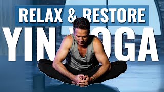 Yin Yoga 30 Minutes Melt Stress amp Restore Energy with Gentle Poses [upl. by Hally154]