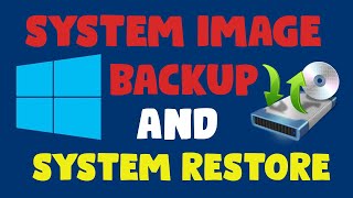 How To Create a System Image Backup And Do A System Restore In Windows 10 [upl. by Asinet]