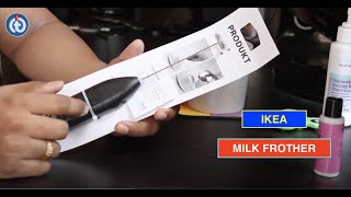 IKEA MILK FROTHER Review amp Battery Installation [upl. by Chrystel]