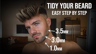 Easy amp Effective Beard Tidying Tutorial [upl. by Otnicaj]