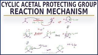 Cyclic Acetal Protecting Group Reaction and Mechanism [upl. by Fu]