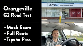 Orangeville G2 Road Test  Full Route amp Tips on How to Pass Your Driving Test [upl. by Deck]