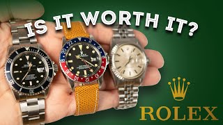 Rolex Watches Are They Worth It Mens Watch Review  Datejust Submariner GMT Master [upl. by Elacim]